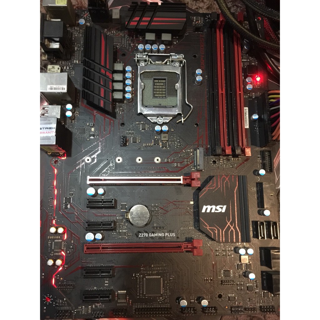 MSI Z270 GAMING PLUS SOCKET 1151 Supports 7th / 6th Gen Intel® Core™ / Pentium® / Celeron® processor
