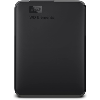 WD 1TB Elements Portable External HDD, USB 3.0, Compatible with PC, Mac, PS4 &amp; Xbox - WDBUZG0010BBK-WESN