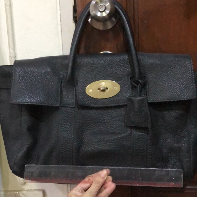 กระเป๋าหนังแท้ เหมือน mulberry bucket, bayswater