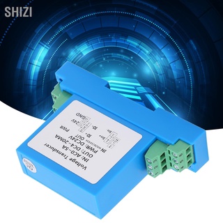 ShiZi Ac Current Transmitter Dc4-20Ma อุปกรณ์ควบคุมการกระจายกระแสไฟฟ้า Ac0-5A