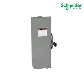 Schneider DOUBLE THROW Safety Switches 60 แอมป์  ใช้ภายนอกอาคาร - NEMA Type 3R : DTU362RB