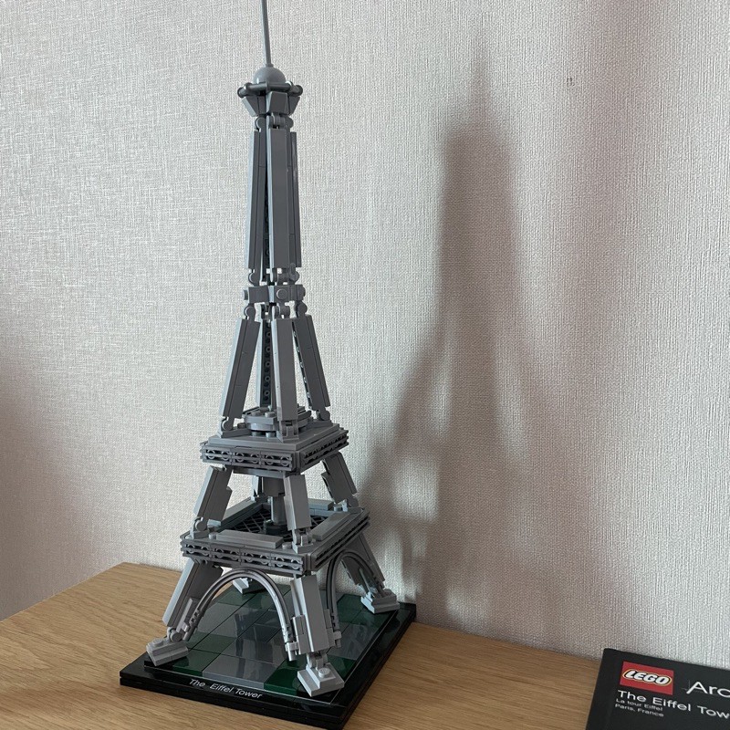 Lego Architecture The Eiffel tower assembled