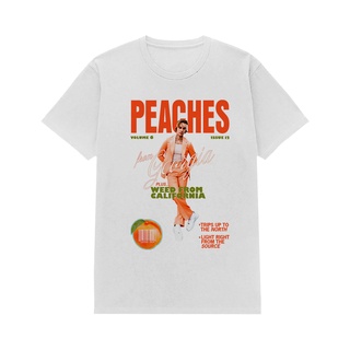 เสื้อยืดที่คุณต้องการเสื้อยืด ลายวงร็อคเกอร์สตาร์ Justin Bieber Peachesขนาดเต็มS-5XL