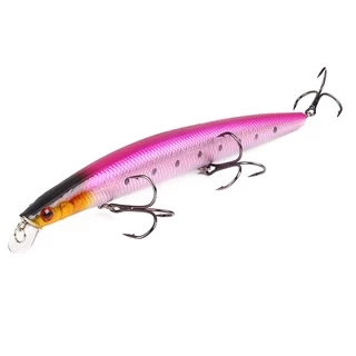 SYFishing 1Pcs ยาวเหยื่อตกปลา Minnow 18 ซม.26.5g Swimbait Bass Wobbler ลอย Topwater เหยื่อ Treble Hook ประดิษฐ์