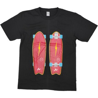 เสื้อยืดโอเวอร์ไซส์⭐ YOW ⭐ เสื้อยืด คอกลม แขนสั้น แฟชั่น เซิร์ฟบอร์ด your own wave surfboard surfing the streets unisexS