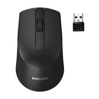 เมาส์คอมพิวเตอร์ไร้สาย เมาส์ไร้สาย Philips รุ่น M374(ประกันสินค้า3เดือน)