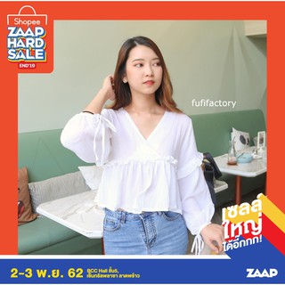 Long-Sleeve Cotton เสื้อผ้าฝ้ายแขนยาว