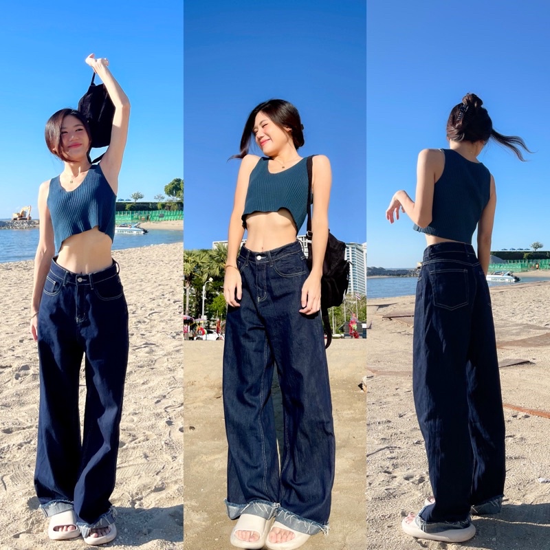Pluto Jeans(3-5วันจัดส่ง)-🌋🪄🌊🕺🏻🌪💙🌟