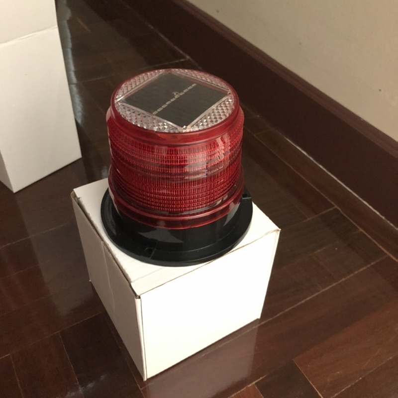 ไฟ LED ไฟไซเรนโซล่าเซลส์ ไฟไซเรนดิดหลังคา LED พลังงานแสงอาทิตย์ Solar Cell ไฟฉุกเฉิน ไฟแฟลช ไฟขอทาง