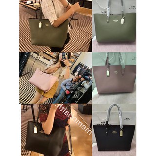 Coach Tote F72673 กระเป๋าสีเขียวเหนี่ยวทรัพ