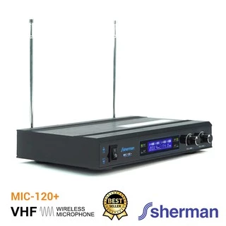 Sherman ชุดไมโครโฟนไร้สาย VHF รุ่น MIC-120 Plus