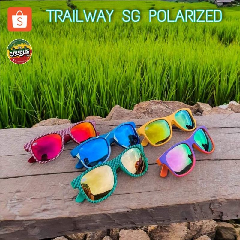 Trailway Animation - แว่นกันแดดเลนส์ polarized ตัดแสงดีเยี่ยม ไม่มีภาพซ้อน (TJT)