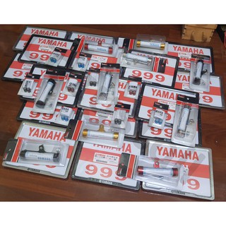 (พร้อมส่ง แท้ศูนย์) อะไหล่ของแต่งมอเตอร์ไซค์ Yamaha ฝาจุกลม กรอบป้ายทะเบียน หลอดแคปซูลพรบ. ยามาฮ่า