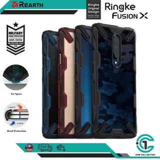 เคสโทรศัพท์มือถือ ลาย Ringke Fusion-X OnePlus 7 7 Pro