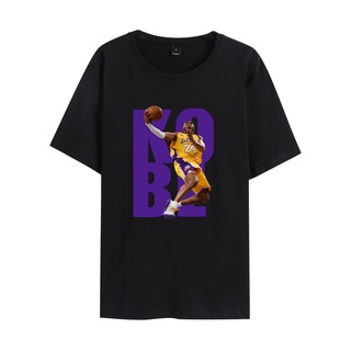 เสื้อแขนสั้นลําลอง พิมพ์ลาย Kobe Bryant Kobe Bryant 2D หลากสี แฟชั่นฤดูร้อน สําหรับผู้ชาย