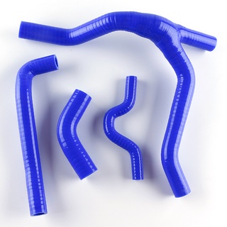 FOR KAWASAKI KXF 250 2007 2008 KXF250 07 08 Silicone Tube Radiator Coolant Pipe Hose Kit (4Pcs) 10 Colors