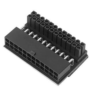 ATX 24Pin Atx 90องศา24 Pin ถึง24pin อะแดปเตอร์เสียบปลั๊กเมนบอร์ดเมนบอร์ดเมนบอร์ด Power Connectors Modular Power Supply