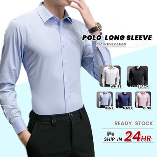 เสื้อเชิ้ต แขนยาว ผู้ชาย MEN SHIRT SLIM FIT เสื้อ แขนยาว เสื้อเเขนยาว ผ้าใส่สบาย ไม่ร้อน ผ้าคุณภาพดี