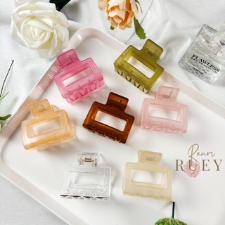 Mini Pastel Hair Clips กิ๊บหนีบผมสีพาสเทลไซส์เล็กสไตล์เกาหลี กิ๊บหนีบผมตัวเล็ก