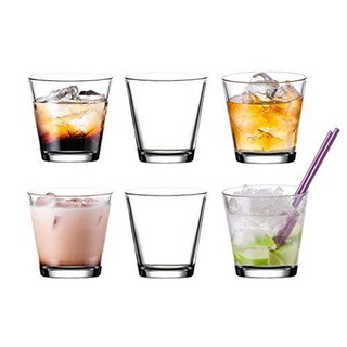 Pasabahce Whisky Glass (6 ใบ) แก้ววิสกี้ เเก้วเหล้า เเก้วน้ำสวยๆ ถูกเเละดี/ 8 ออนช์ (250 cc)