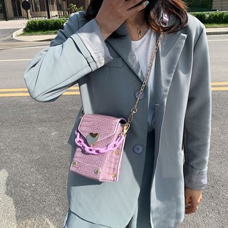 💓Sweetie Heart bag มี4สี 🍑หนังปั้มลายอย่างดี ใบนี้ได้ทั้งความน่ารัก ความสดใส ความพรีเมี่ยมครบ แถมสายสะพายให้2สาย