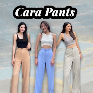 Cara pants - กางเกงขากระบอกไม่มีจีบ