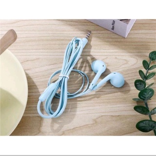 72174 หูฟังอินเอียร์ สเตอริโอ HiFi คล้องหู ควบคุมสายสนทนา มีไมโครโฟน Earphone Sport Ear Stereo