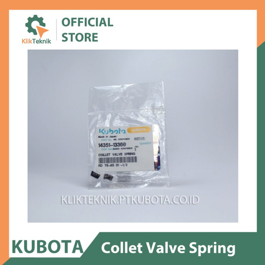 สปริงวาล์ว RD75/RD85 14351-13360 Kubota
