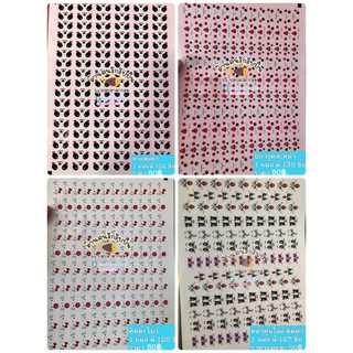 สติ๊กเกอร์ติดเหรียญโปรยทาน สติ๊กเกอร์แพนด้า สติ๊กเกอร์ปิกาจู สติ๊กเกอร์คิตตี้ พร้อมแปะ ติดแน่น
