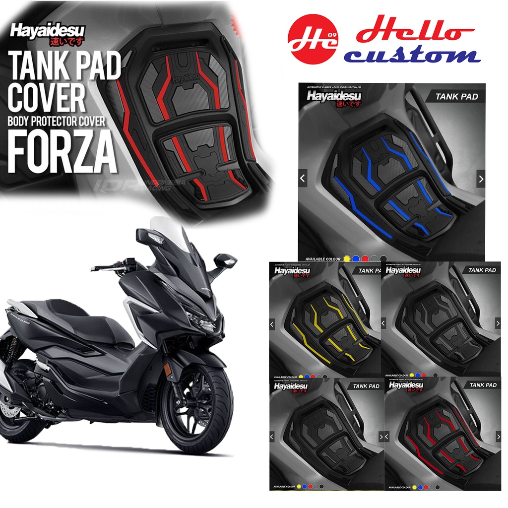 Hayaidesu กันรอยถังน้ำมัน ซิลิโคลนยาง Honda FORZA300 350 FORZA 300 350