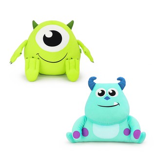 Disney Pixar ลิขสิทธิ์แท้ หมอนสอดมือ Mike / Sulley : Cheerful