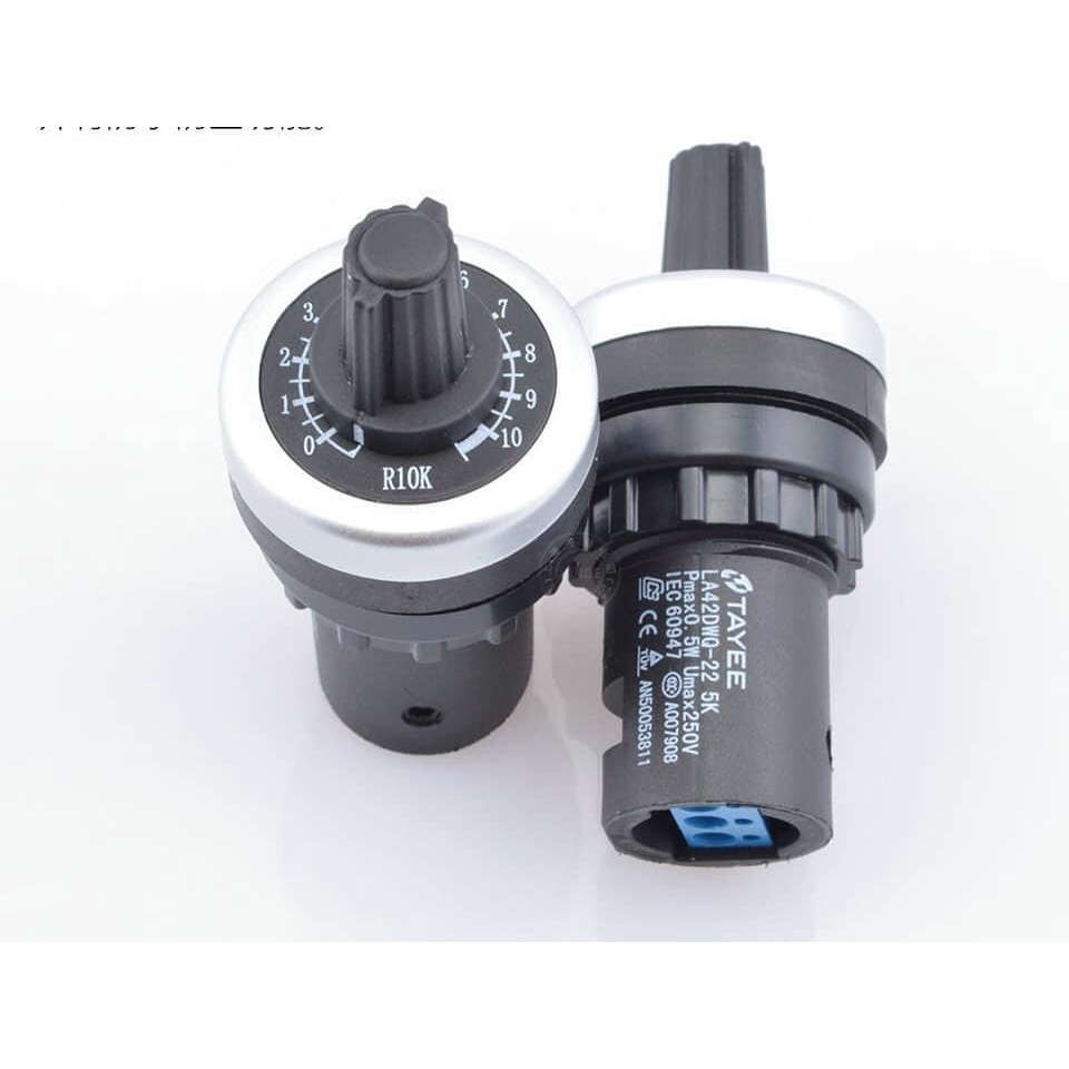 TAYEE rheostat แบบหมุนไร้บัดกรีระดับพรีเมียม LA42DWQ-22