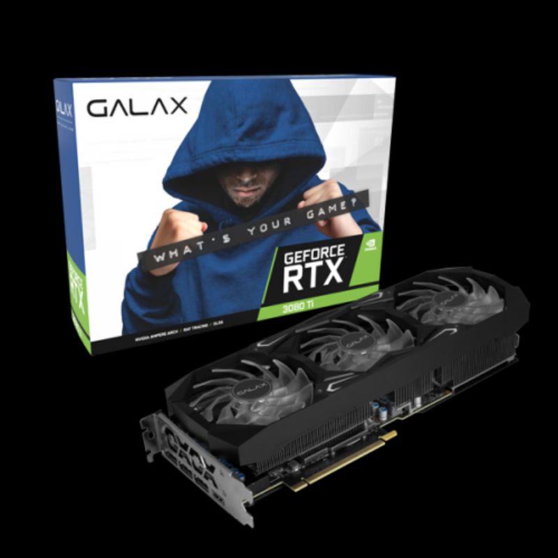 3080ti GALAX SG 12GB////มือ2ประกัน arcenti 3ปี