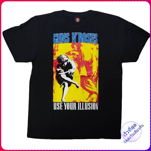เสื้อวง Guns N Roses T-shirt เสื้อวงร็อค Guns N Roses