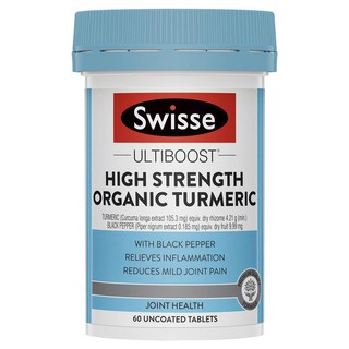 Swisse Organic Turmeric 60 Tablets