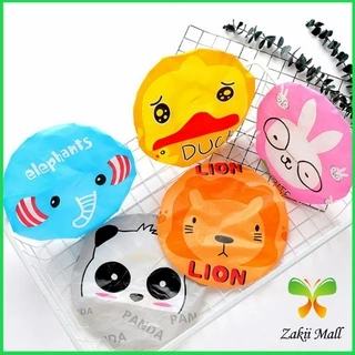 Zakii Mall หมวกคลุมผมอาบน้ำ กันน้ำ ลายการ์ตูนน่ารัก Shower Cap Kids