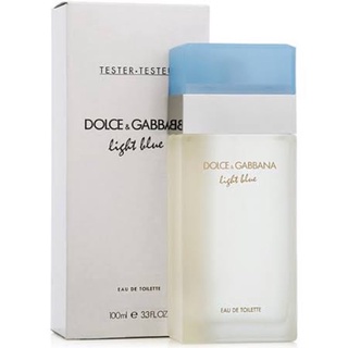 D&amp;g light blue women edt 100ml กล่องเทสเตอร์