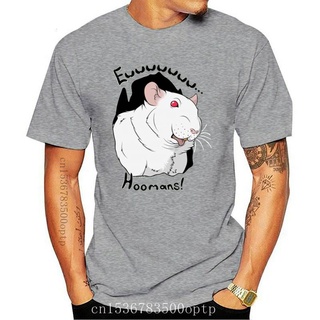ขายดี!ขายดี เสื้อยืดลําลอง แขนสั้น คอกลม พิมพ์ลายกราฟฟิคตัวอักษร Eww Rat Pew สไตล์คลาสสิก สําหรับผู้ชาย BJcgni72MJfgic29