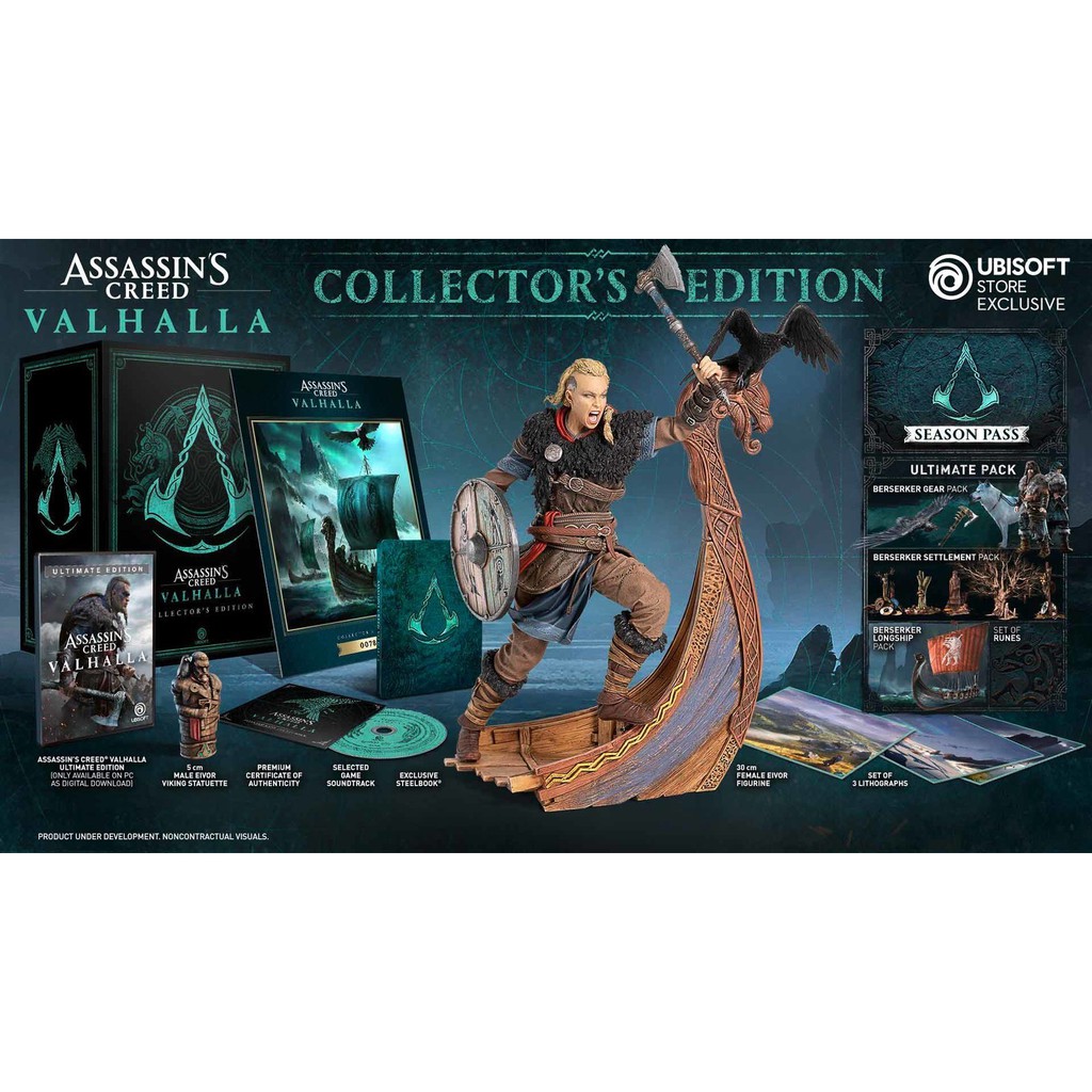 ชุดสะสม ASSASSIN'S CREED VALHALLA COLLECTOR'S EDITION