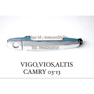 มือเปิดประตูด้านนอก Toyota VIGO,VIOS,ALTIS,CAMRY 03-13