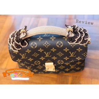 ไหมหุ้มหูกระเป๋า LV Pochette metis, ไหมหุ้มซิป, ไหมหุ้มสายสะพาย (พรี​ออเดอร์)​