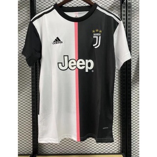 เสื้อกีฬาแขนสั้น ลายทีมชาติฟุตบอล Juventus 2019/20 ชุดเหย้า สําหรับผู้ชาย และผู้ใหญ่