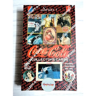 (Sealed Box) กล่องซีลการ์ดโคคาโคล่า เฟิร์สอิดิชั่น ปี 1993, COCA COLA COLLECTORS CARDS SERIES 1 (1st FIRST EDITION)