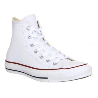 Converse รองเท้าผ้าใบแฟชั่น รุ่น All Star high leather สีขาว