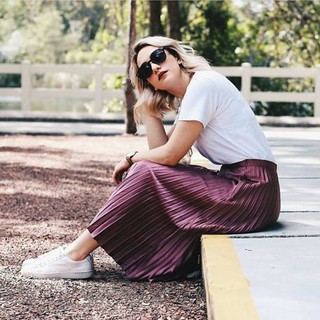 11.11 ลดเข้าเนื้อ!! Good Sunday กระโปรงแฟชั่น Pleated on Skirt
