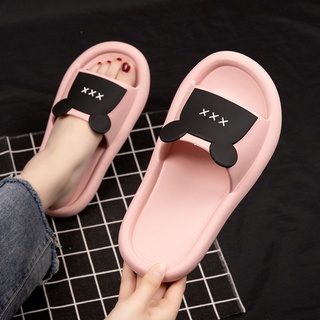 รองเท้าแตะแบบสวมลายการ์ตูน นุ่ม ใส่ทั้งในบ้านและนอกบ้าน ใส่สบาย