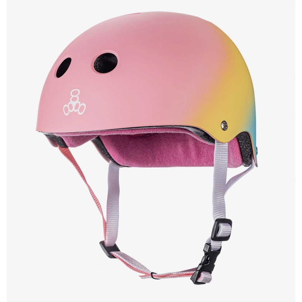 TRIPLE 8 - หมวกกันน็อค Sweatsaver ที่ผ่านการรับรอง (น้ําแข็งที่ต้องมี)