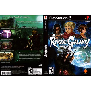 ROGUE GALAXY [PS2 US : DVD9 1 Disc &amp; CD 3 Discs]