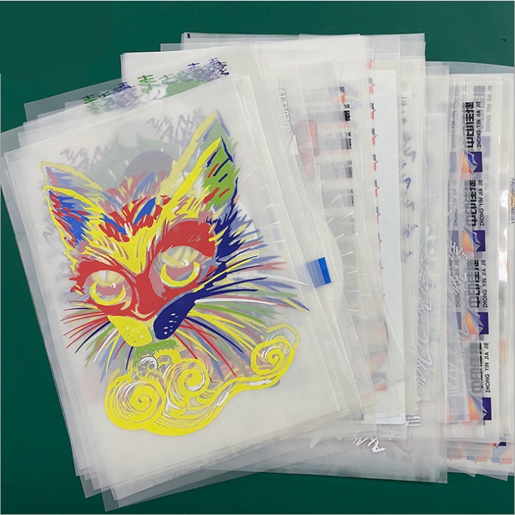 พร้อมส่ง ในไทย DFT DTF 30CM.X100M.(PET FILM)  ฟิล์ม ม้วน คุณภาพสูงเคลือบสารพิเศษสำหรับงานรีดร้อน หมึกยึดเกาะได้ดี ​ใหม่