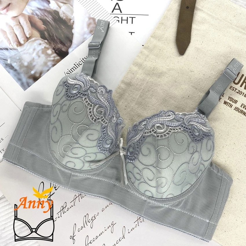 ชุดชั้นใน Anny รุ่น0777_S1 คัพB-C เสื้อใน บรามีโครง เต็มทรง ฟองน้ำบาง 4mm มี 3ตะขอ เก็บข้างกระชับดี